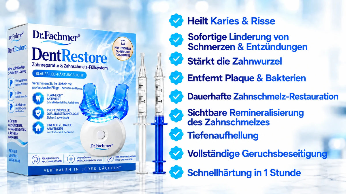 Dr.Fachmer® DentRestore Zahnreparatur- & Füllsystem🏆🏆