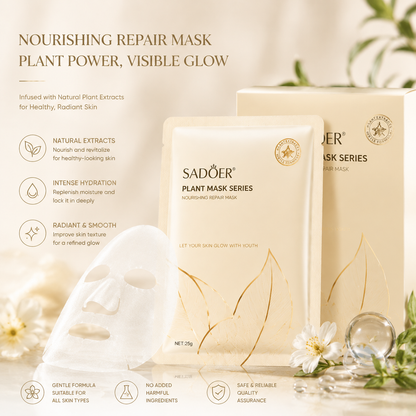 Luxury Bio-Collagen Overnight Deep Hydration Mask – 4-Piece Firming & Radiance Care Set