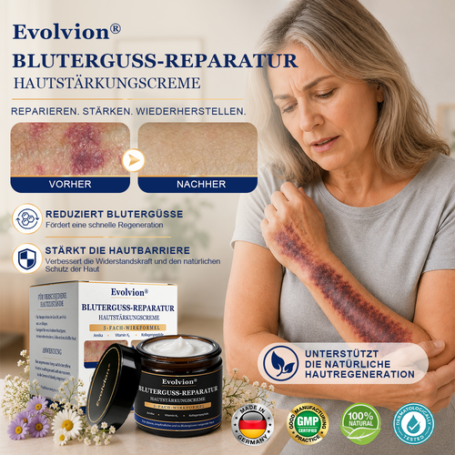 ✨Evolvion® Bluterguss-Reparatur- & hautstärkende Creme  (up)