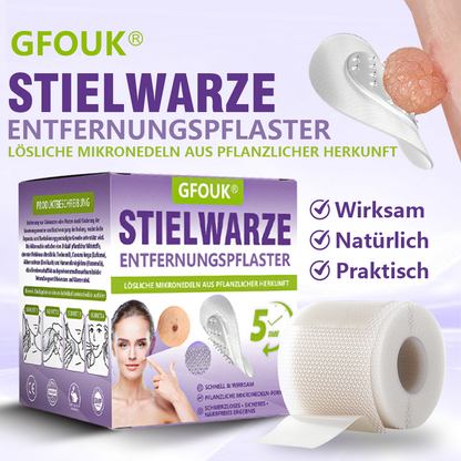 GFOUK® Lösliches Mikronadel-Pflaster zur Entfernung von Hautanhängseln auf Pflanzenbasis🏵️