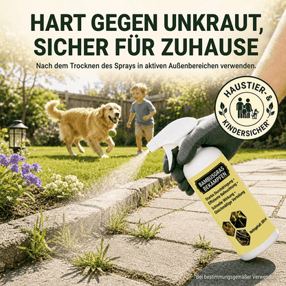 Schnell wirkendes natürliches Unkrautvernichtungsmittel mit langanhaltendem Schutz🌱