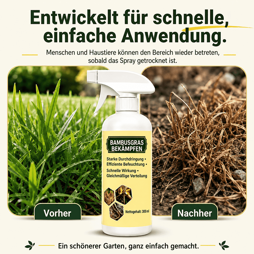 Schnell wirkendes natürliches Unkrautvernichtungsmittel mit langanhaltendem Schutz🌱