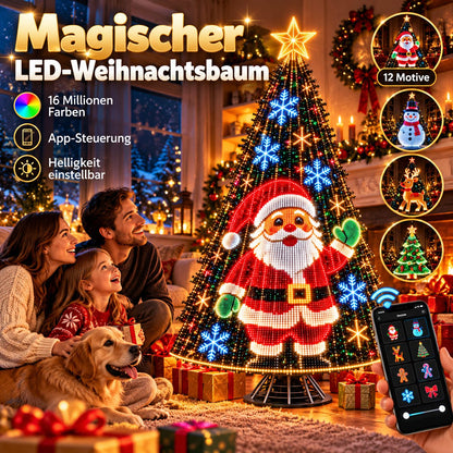 🎄 Smarte animierte Weihnachtsbaumbeleuchtung – Erwecke deinen Weihnachtsbaum zum Leben! 🎅