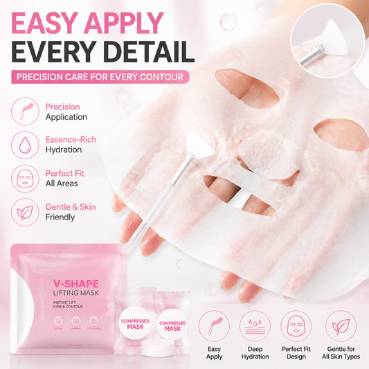 3 Pcs Shape for DIY Skin Care Mask Diy Brushes Fan Shape Mask Brushes Facials Skincare Smooth Coverage Beauty Tools