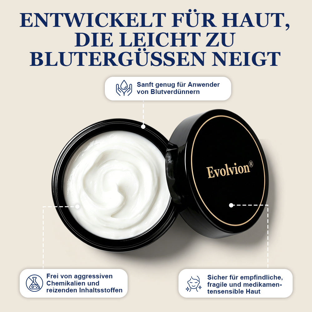 ✨Evolvion® Bluterguss-Reparatur- & hautstärkende Creme  (up)