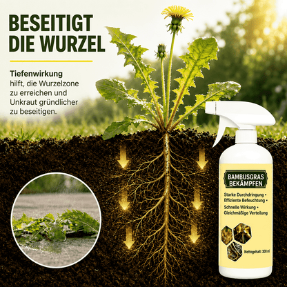 Schnell wirkendes natürliches Unkrautvernichtungsmittel mit langanhaltendem Schutz🌱
