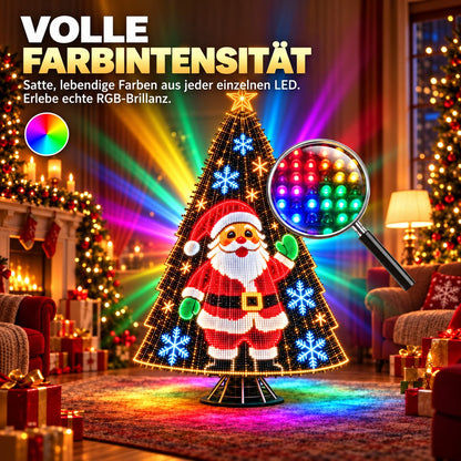 🎄 Smarte animierte Weihnachtsbaumbeleuchtung – Erwecke deinen Weihnachtsbaum zum Leben! 🎅