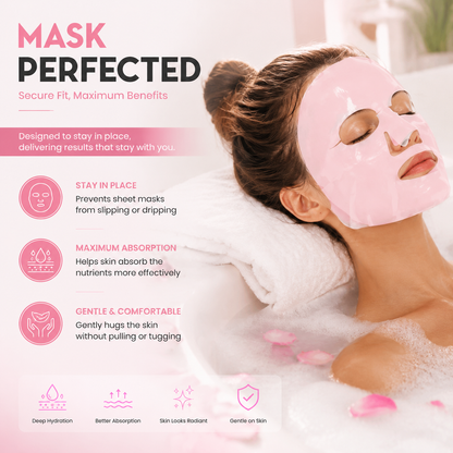 3D Silicone Face Mask Women Skin Care Moisturizing Lifting Firming Anti Wrinkle Reusable Gel Sheet Mask Facial Skin Care Tool