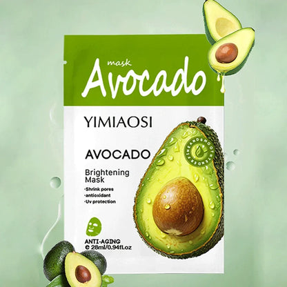 Premium Fruit Extract Hydrating Facial Mask Set