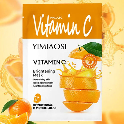 Premium Fruit Extract Hydrating Facial Mask Set