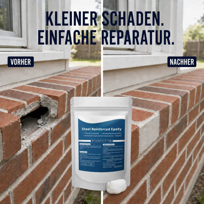 Wasserbeständige Dichtknete für Löcher & Spalten