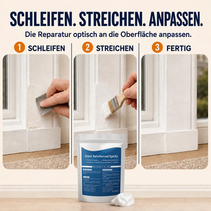 Wasserbeständige Dichtknete für Löcher & Spalten